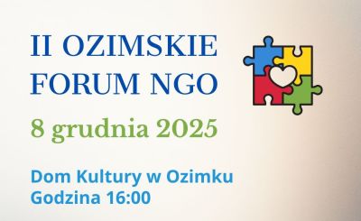 II OZIMSKIE FORUM NGO